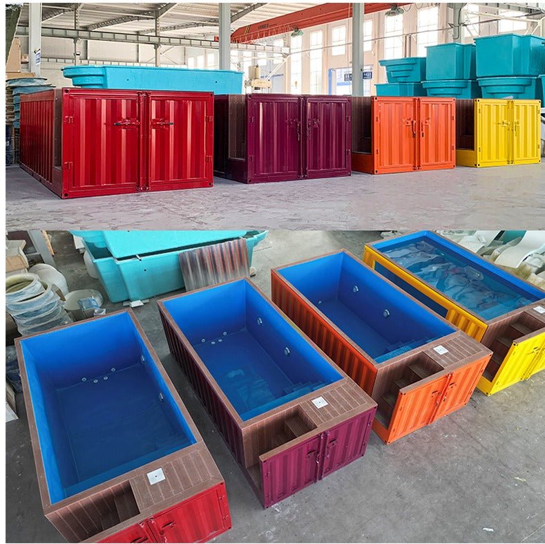 Colour range and fibreglass interiors